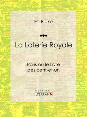 cover image of La Loterie Royale